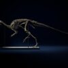 Jeholosaurus skeleton STL in side view, 72 cm from snout to tail tip