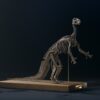 Iguanodon skeleton in the 1882 standing pose, side view with the tail on the base